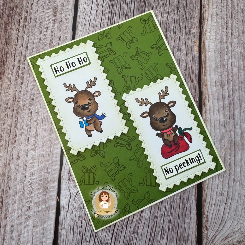 Create Your Own Patterned Paper: A Fun Christmas in July&nbsp;Card