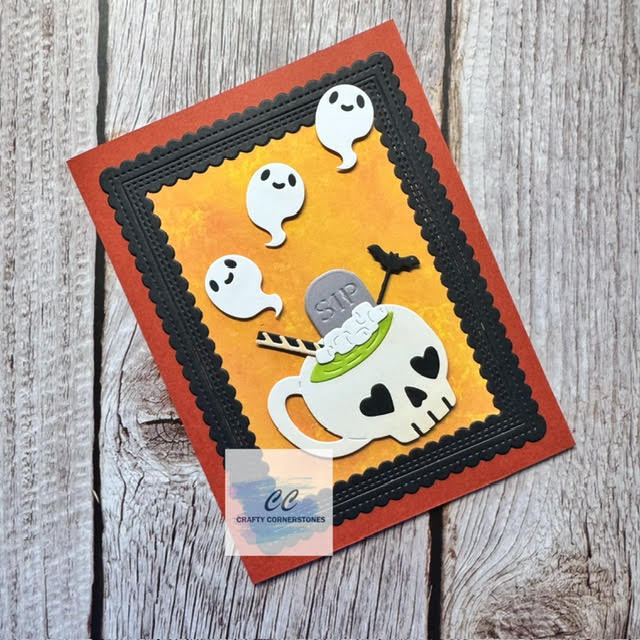 Craftoween 2025 – Day Eight Project: Skeleton Mug with&nbsp;Ghosts