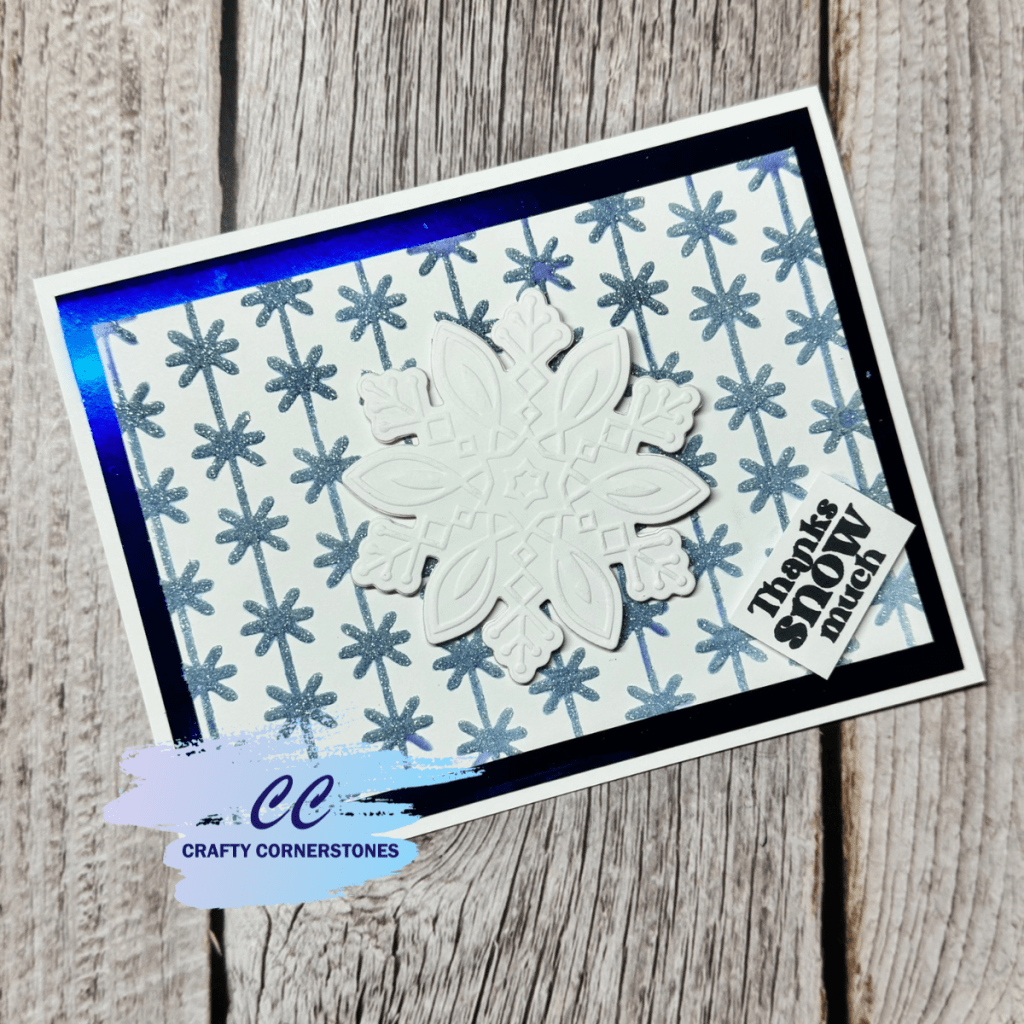 Pink and Main Advent Day 5 – Fun Stencil Card&nbsp;Idea