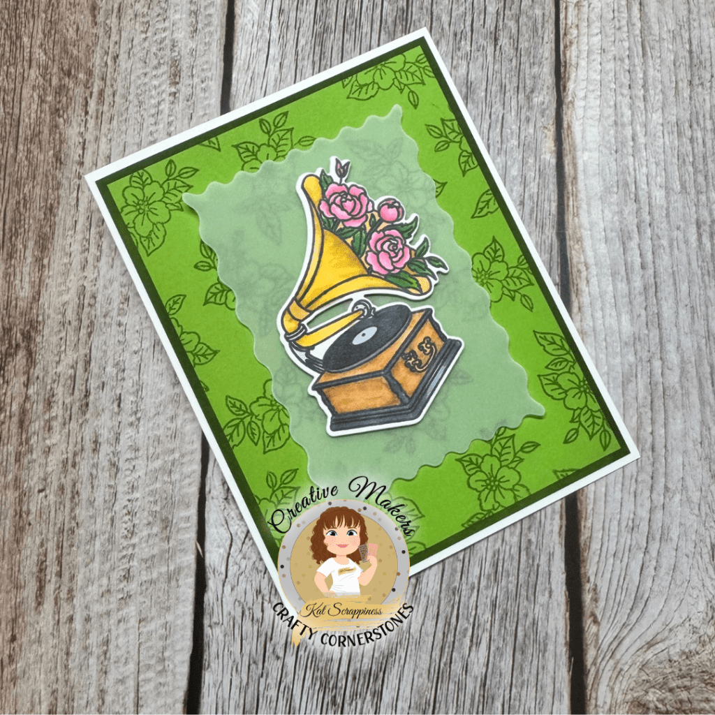 Vintage Vibes Birthday Card Featuring Kat Scrappiness | Crafty&nbsp;Cornerstones