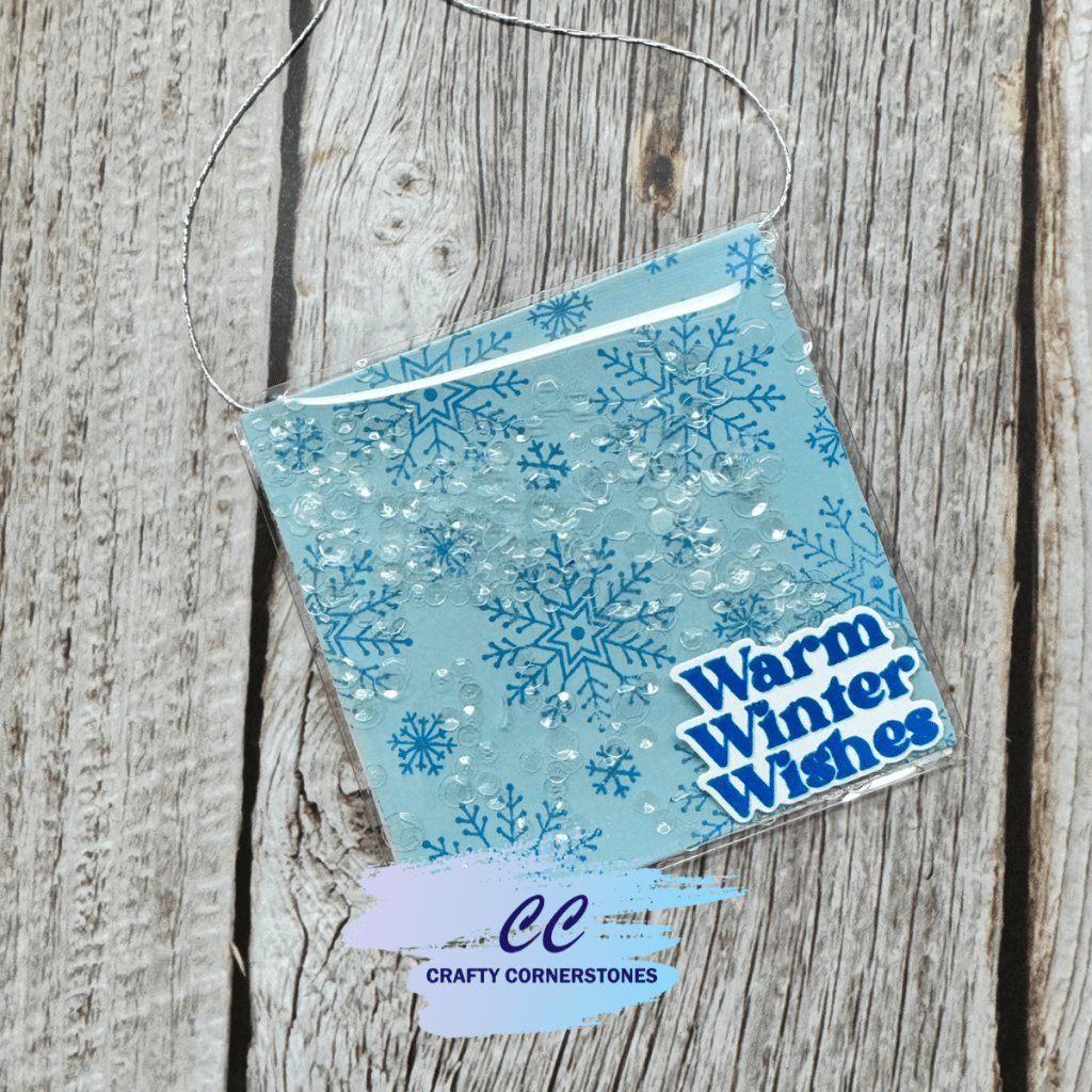 Shaker Pocket Tag Tutorial | Pink and Main Day 13&nbsp;Advent