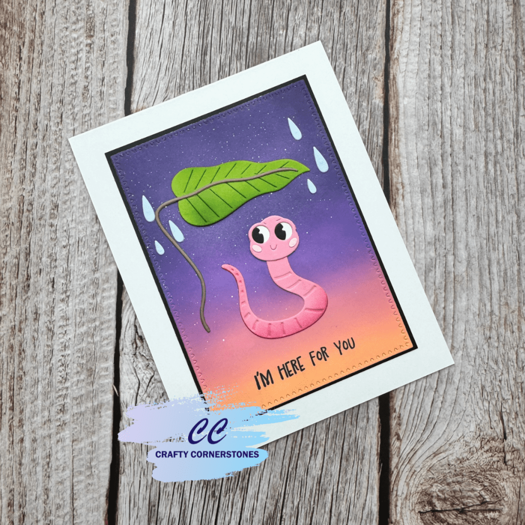 Spellbinders Advent 2025 Day 14: Turning a Worm Die into a Thoughtful Handmade&nbsp;Card