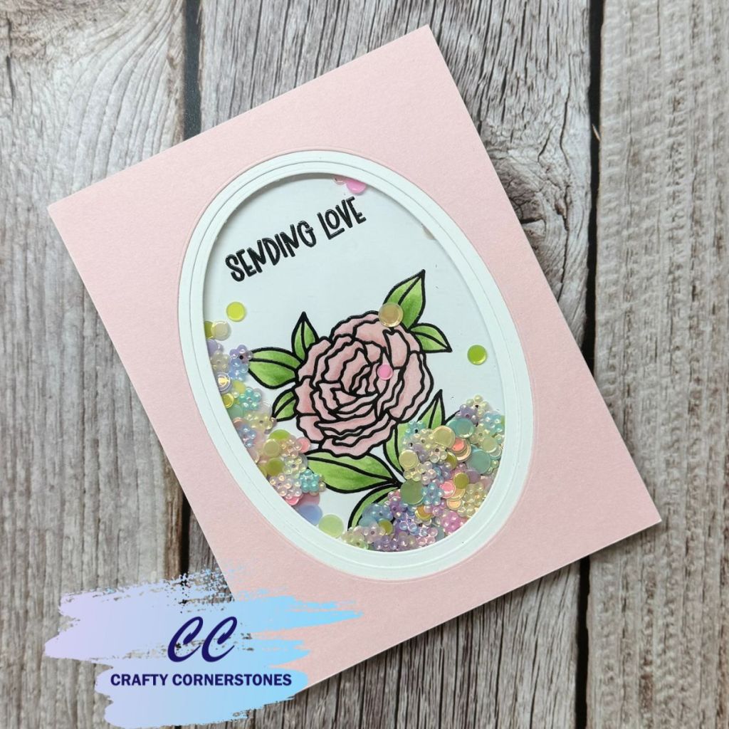 Pink and Main Day 15 Sequins Shaker Card&nbsp;Tutorial