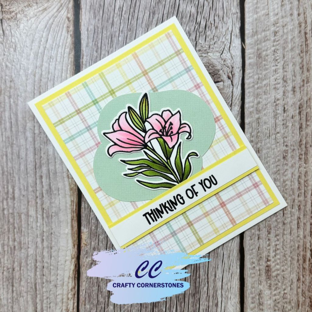Spring Lily “Thinking of You” Card | Pink and Main Advent Day&nbsp;16