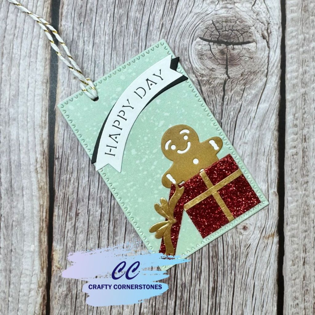 Spellbinders Day 16: Banner Dies Gift Tag&nbsp;Idea