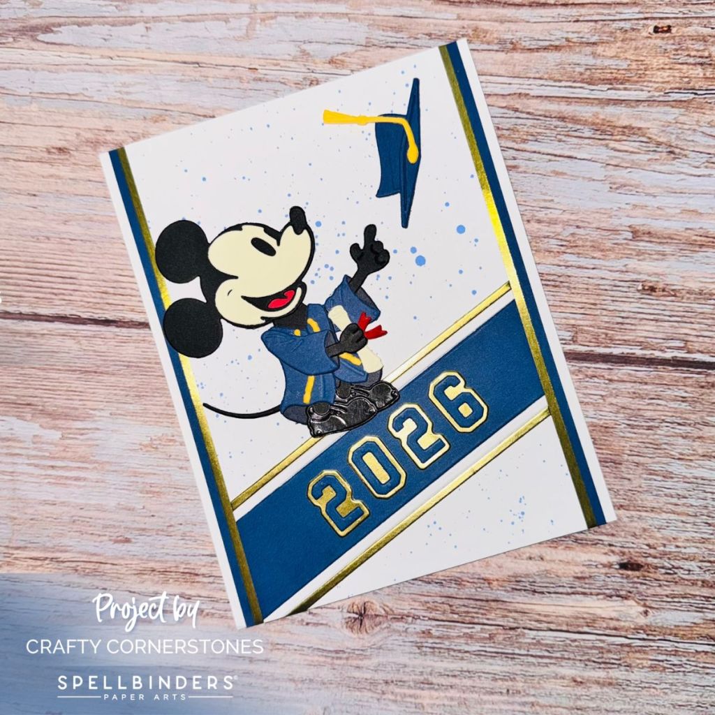 Graduation 2026 Classic Mouse Card | Spellbinders 