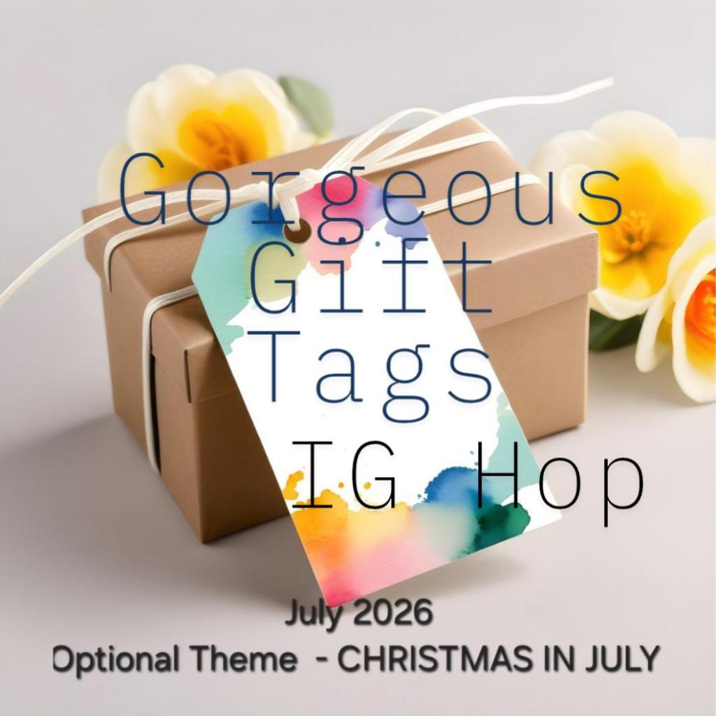 Christmas in July: Over the Roof Tops Gift&nbsp;Tag
