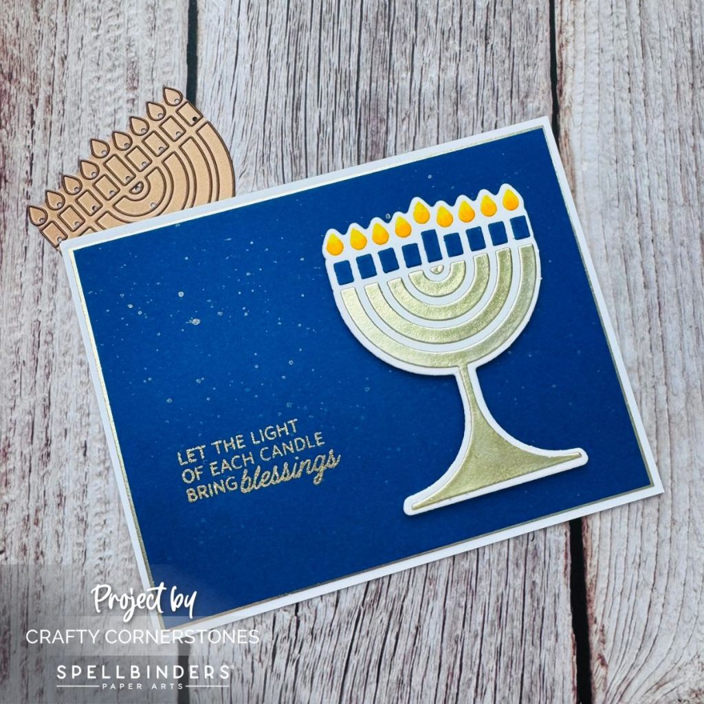 Menorah Lights: A Golden Glow with&nbsp;Spellbinders