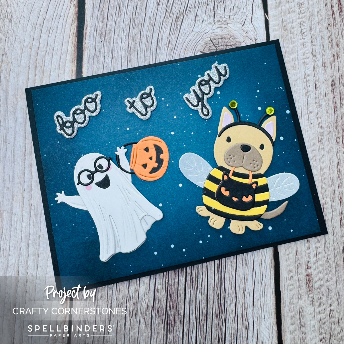 Buzzing into Halloween Fun with Spellbinders Buzzy Pup-Bee
