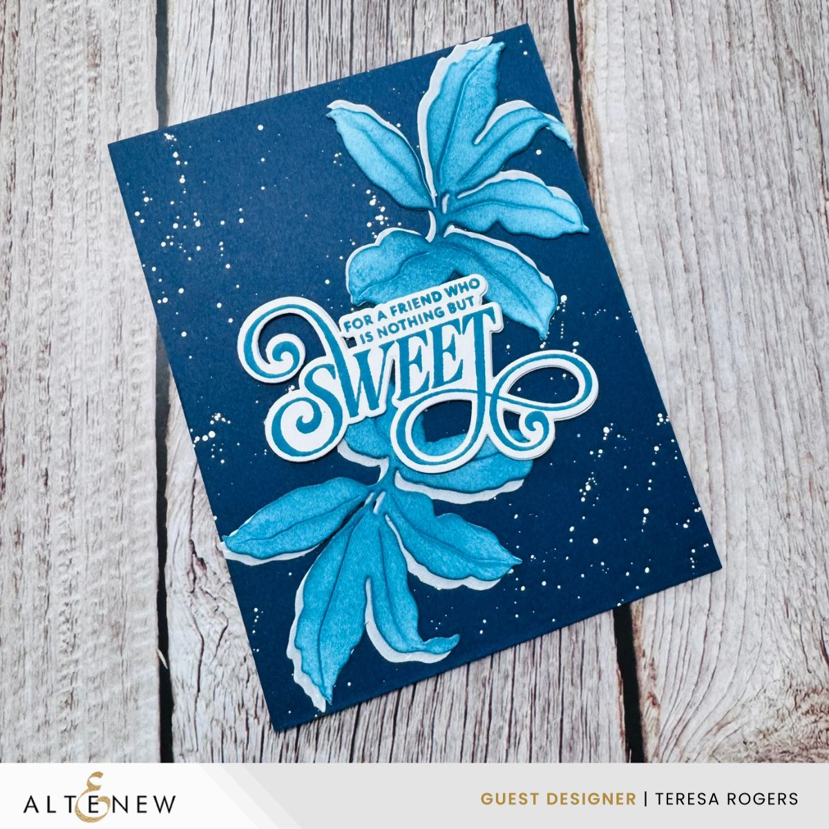 Twin Leaves Spray Card Tutorial | Altenew September 2026 Release
